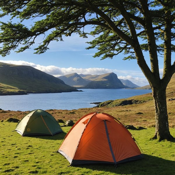 Comment organiser un camping pour une expédition de randonnée sur les îles écossaises?