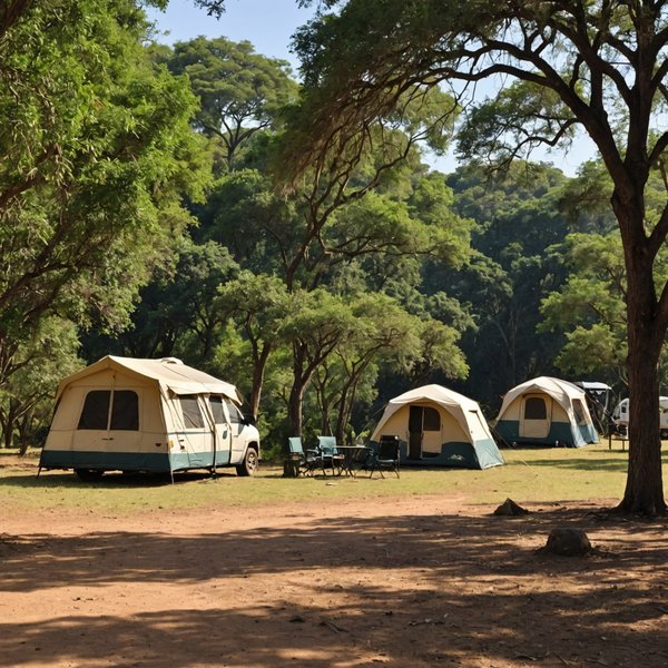 Quels sont les meilleurs conseils pour un camping en région de savane durant la saison sèche?