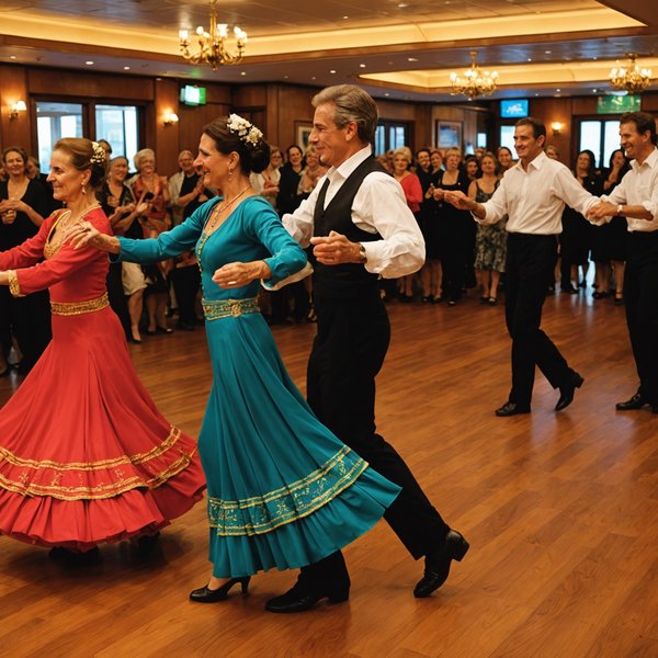 Quelles croisières proposent des cours de danse traditionnelle espagnole?